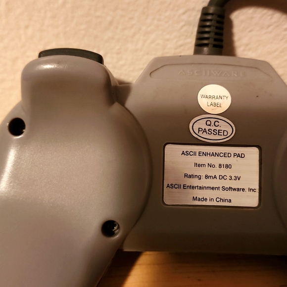 Sony Playstation One (PS1) 8180 ASCII Enhanced Pad. Working. - Picture 3 of 6